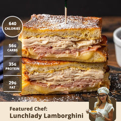 French Toast Ham & Cheese