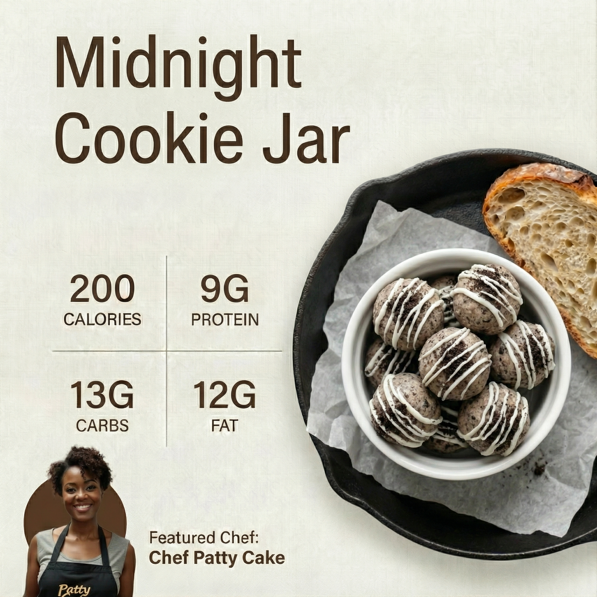Midnight Cookie Jar (6pk) – FlexPro Meals