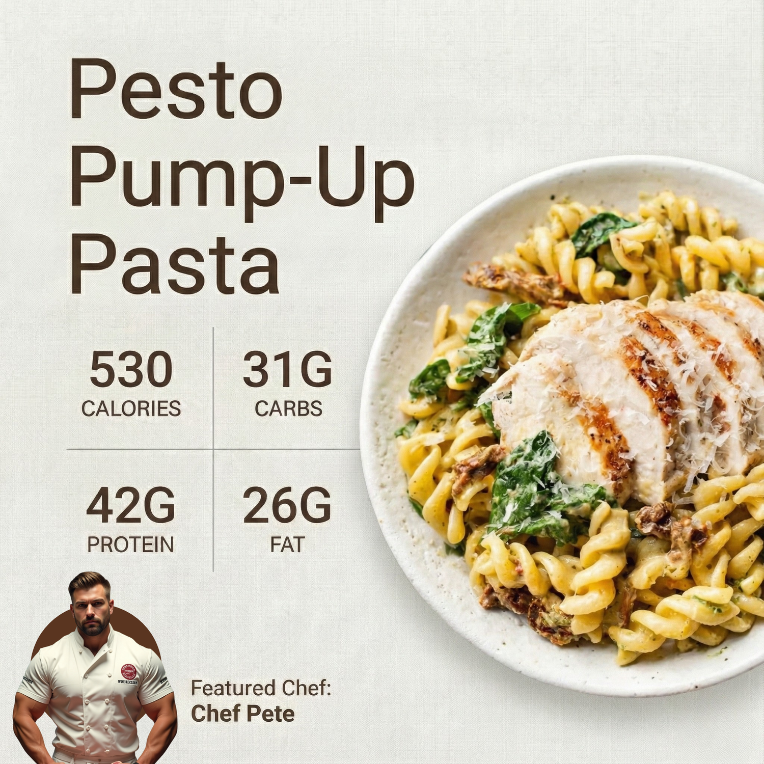 Pesto Pump-Up Pasta