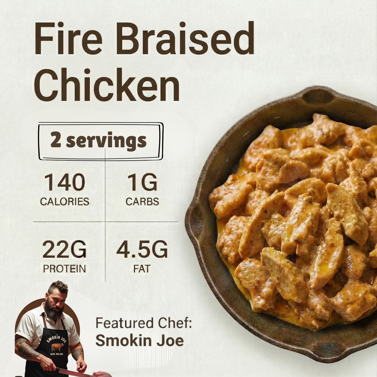 Fire Braised Chicken (Naked)