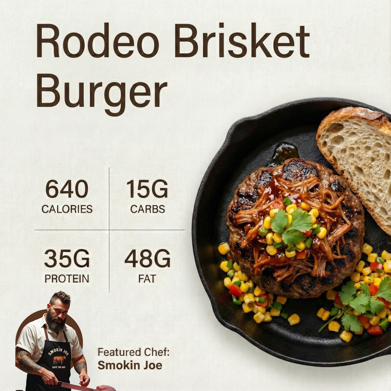 Rodeo Brisket Burger