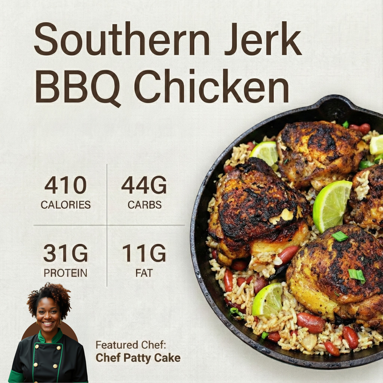 Southern Jerk BBQ Chicken