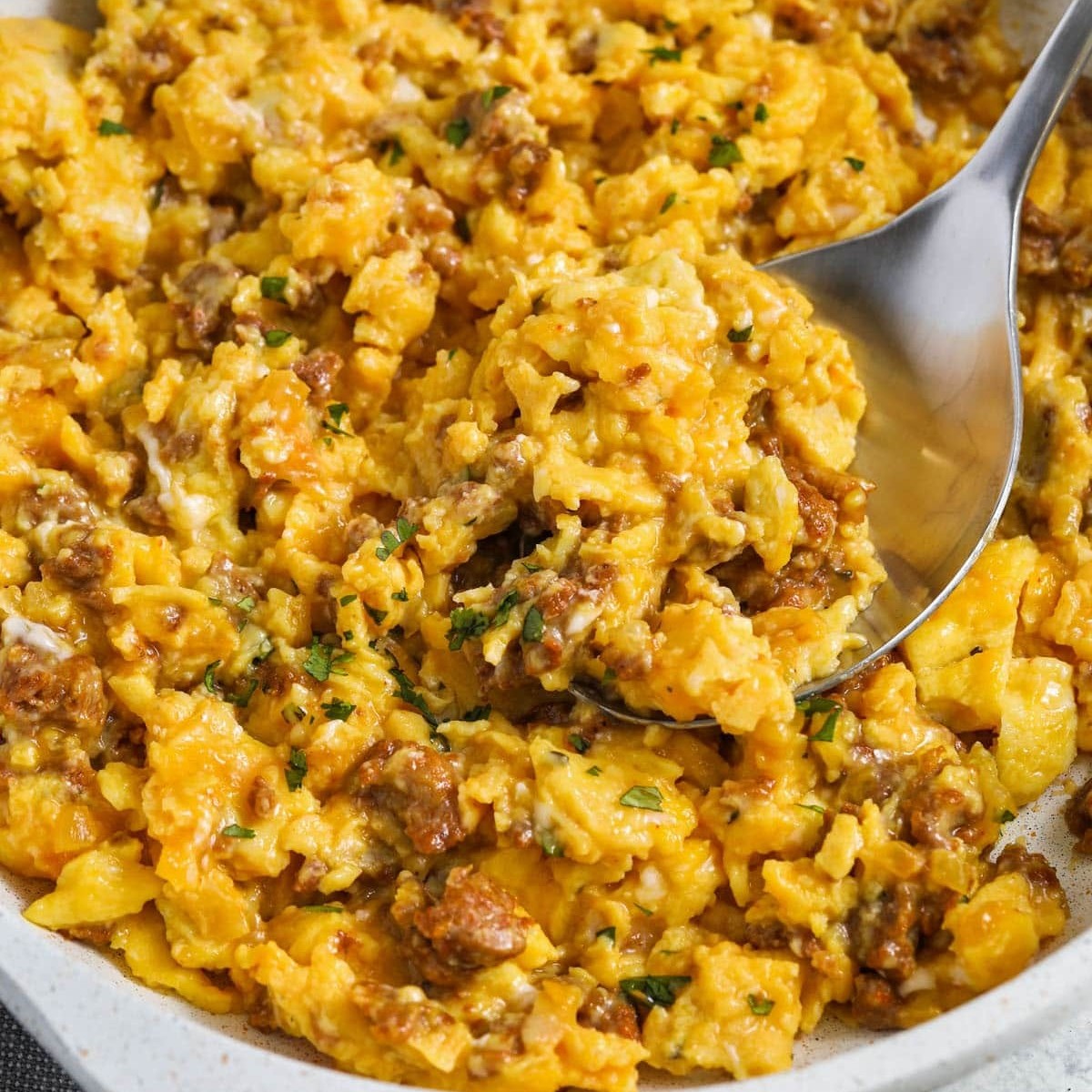 Chorizo and Eggs
