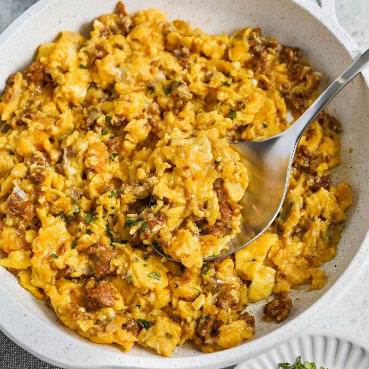 Chorizo and Eggs
