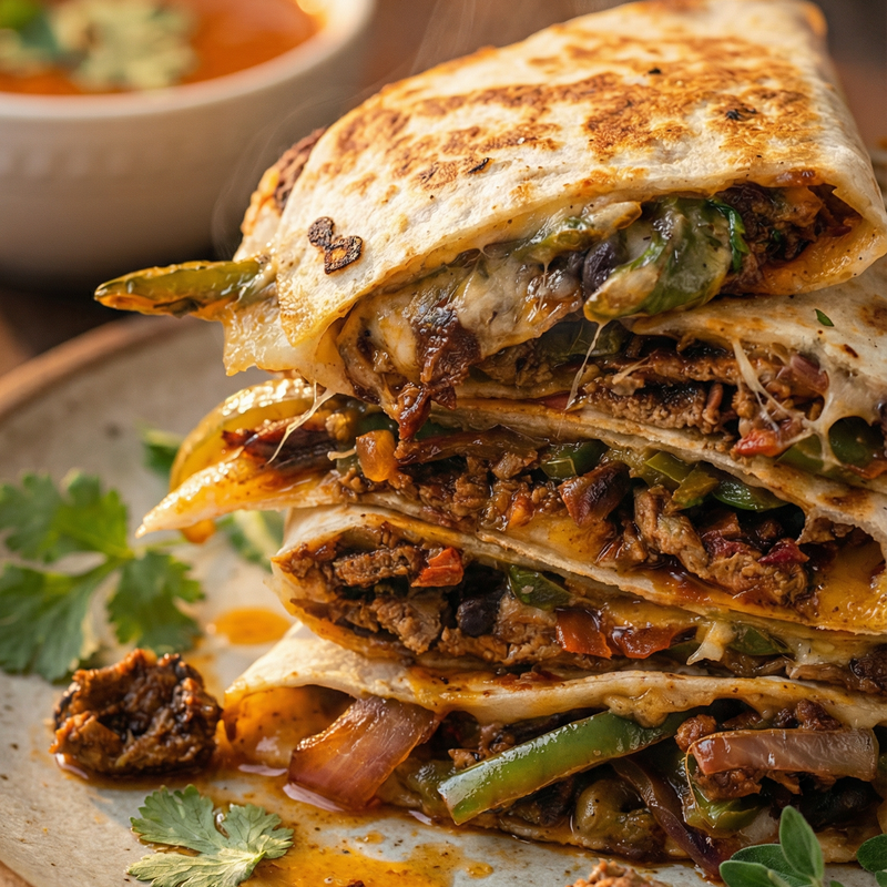 Double Barrel Quesadilla