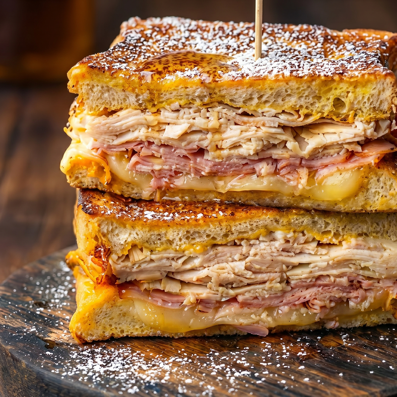 French Toast Ham & Cheese
