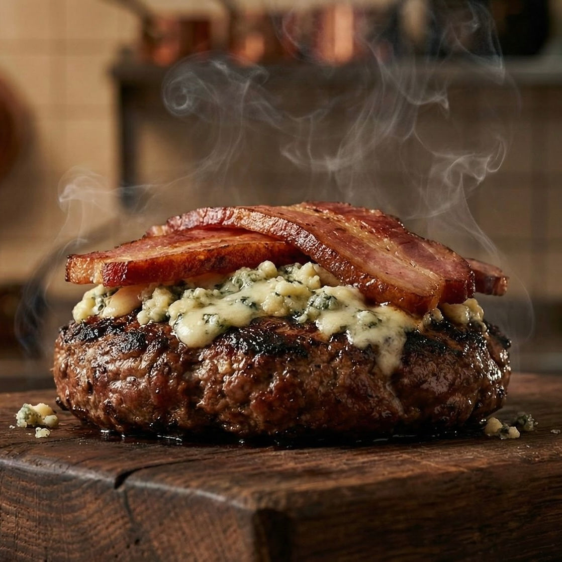 Blue Cheese Bacon Burger