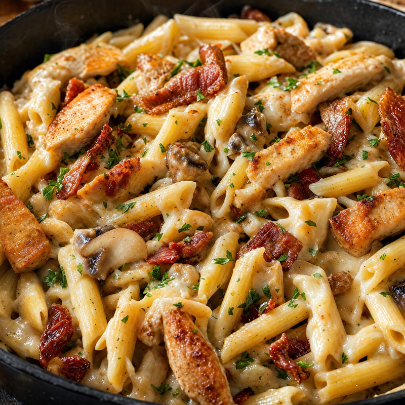 Garlic Chicken Alfredo
