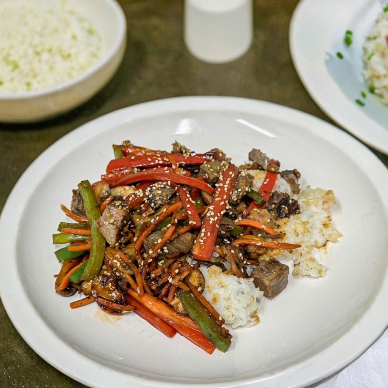 Ginger Beef Stir Fry