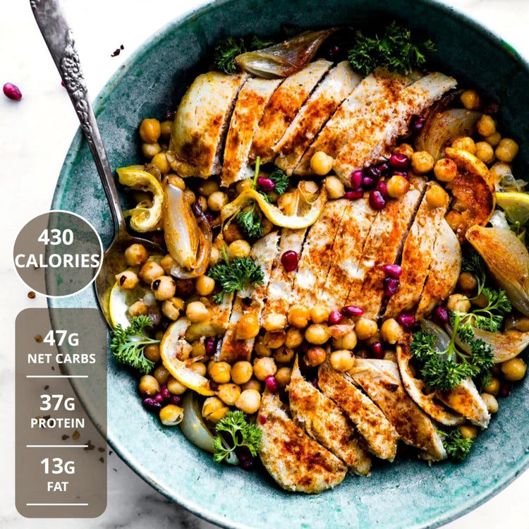 High-Protein Mediterranean Bowl