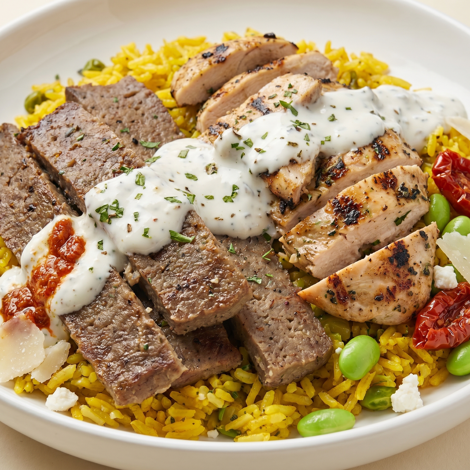 High Protein Mediterranean Bowl