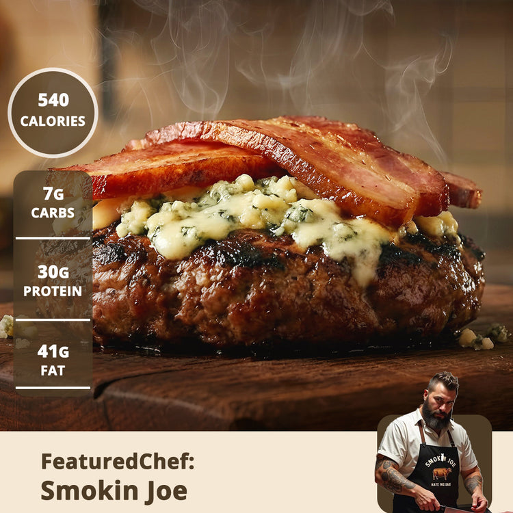 Blue Cheese Bacon Burger