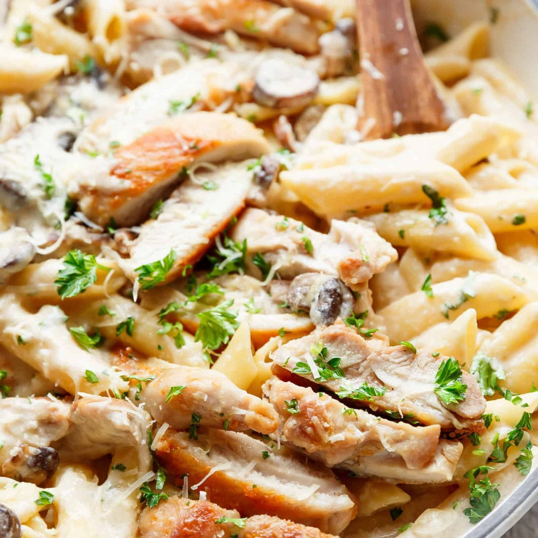 Garlic Chicken Alfredo