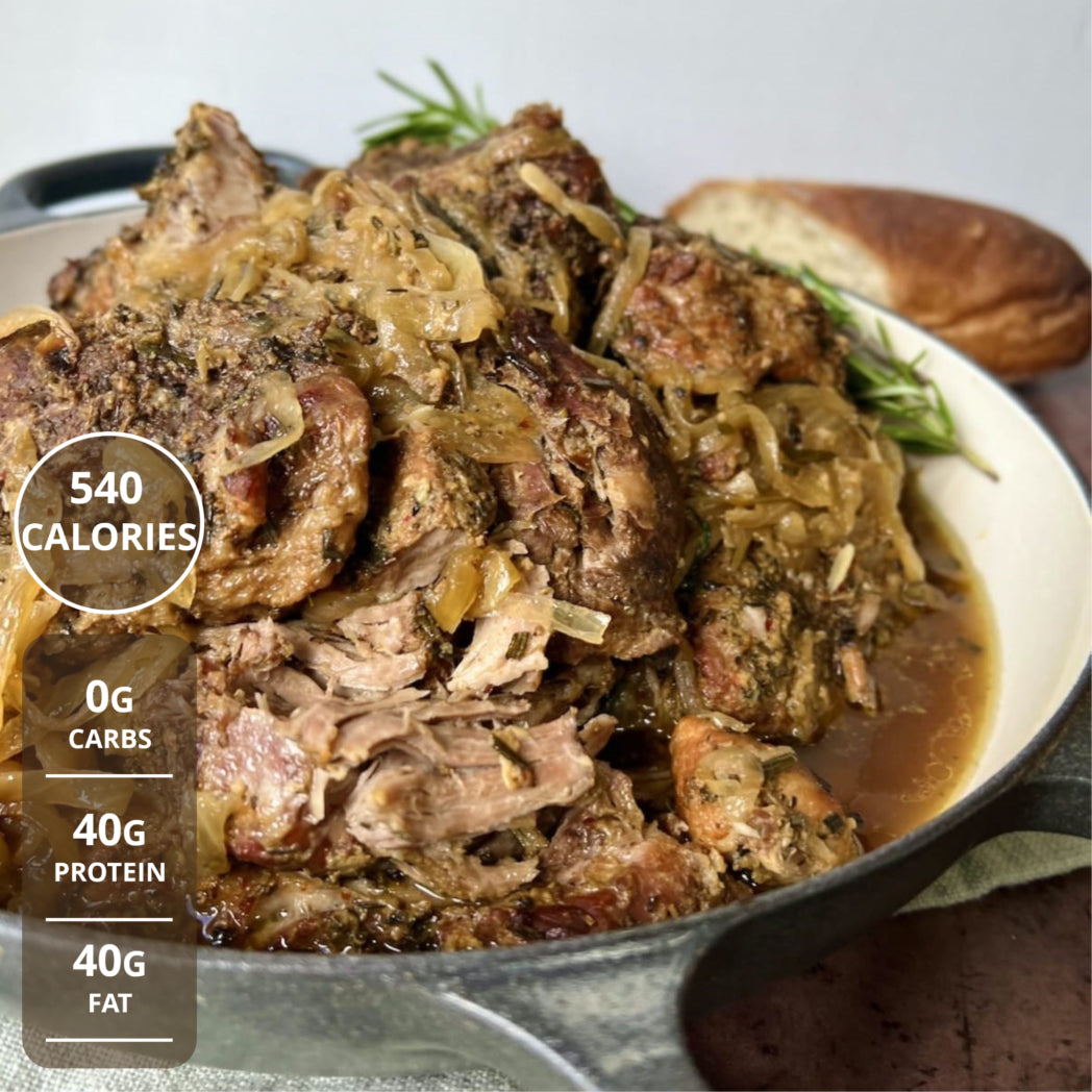 Italian Braised Pork - Meal Prep