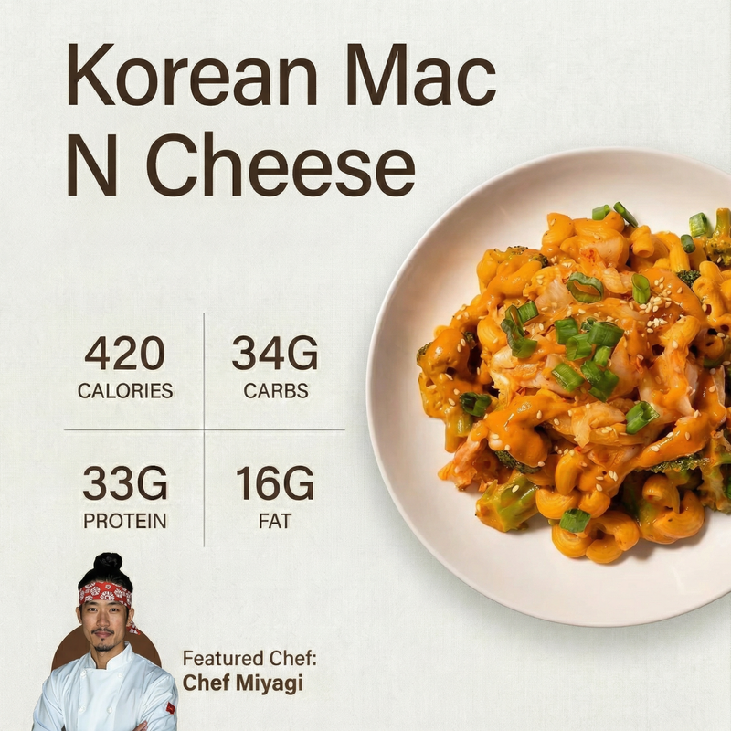 Korean Mac N Cheese