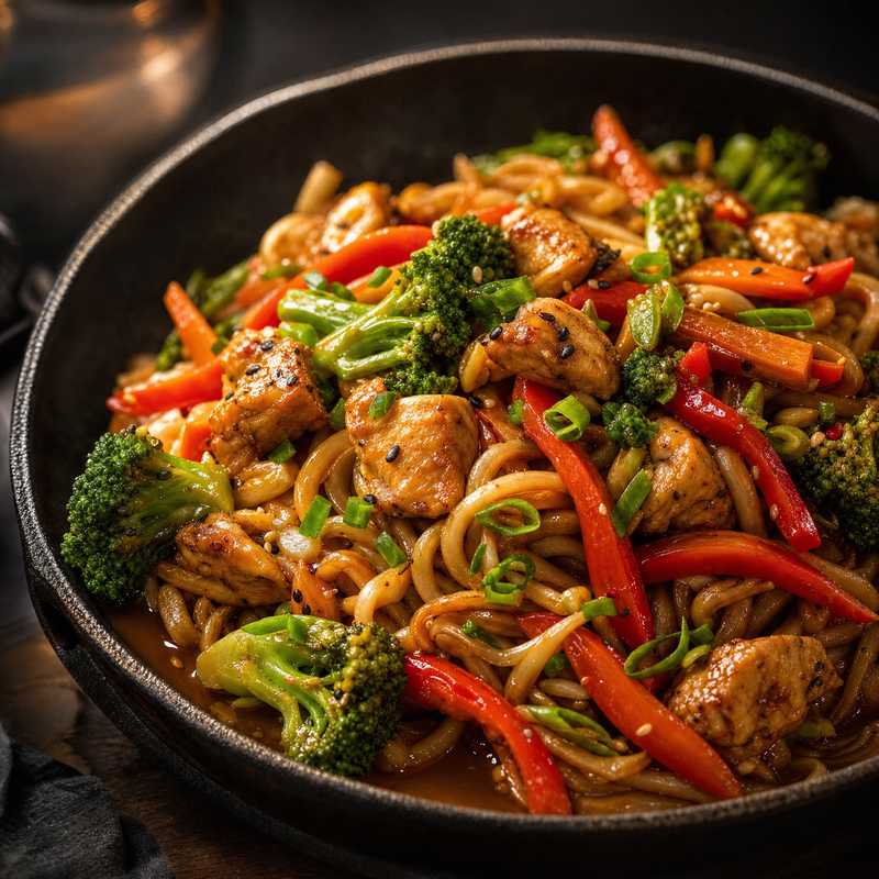 Kung Pao Lo Mein