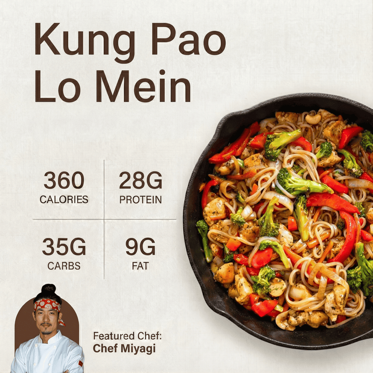 Kung Pao Lo Mein