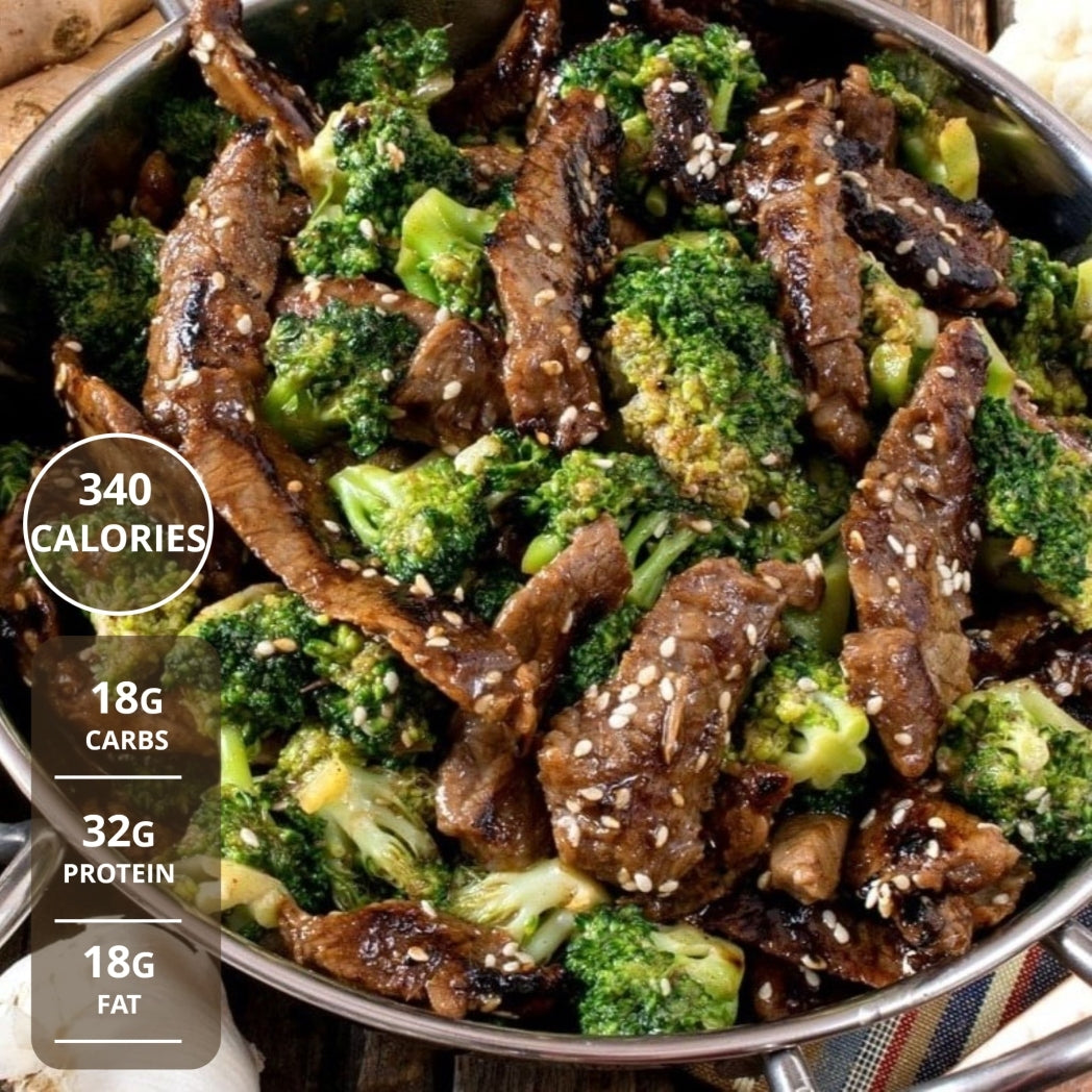 Mongolian Beef & Broccoli Large