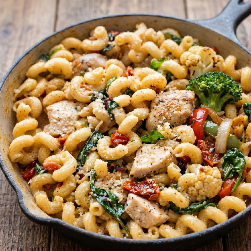 Muscle Chicken Pasta