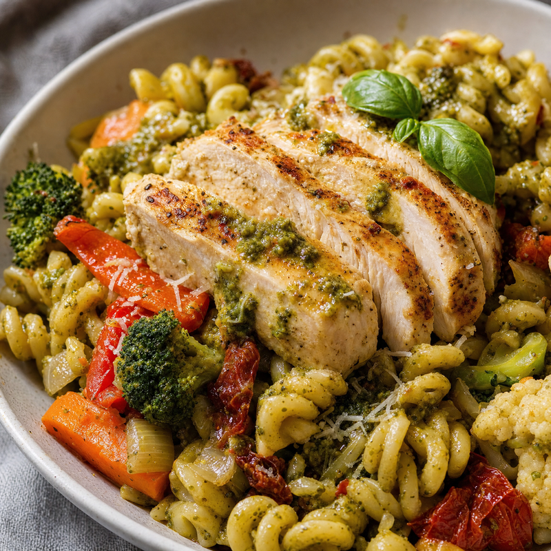 Pesto Pump-Up Pasta