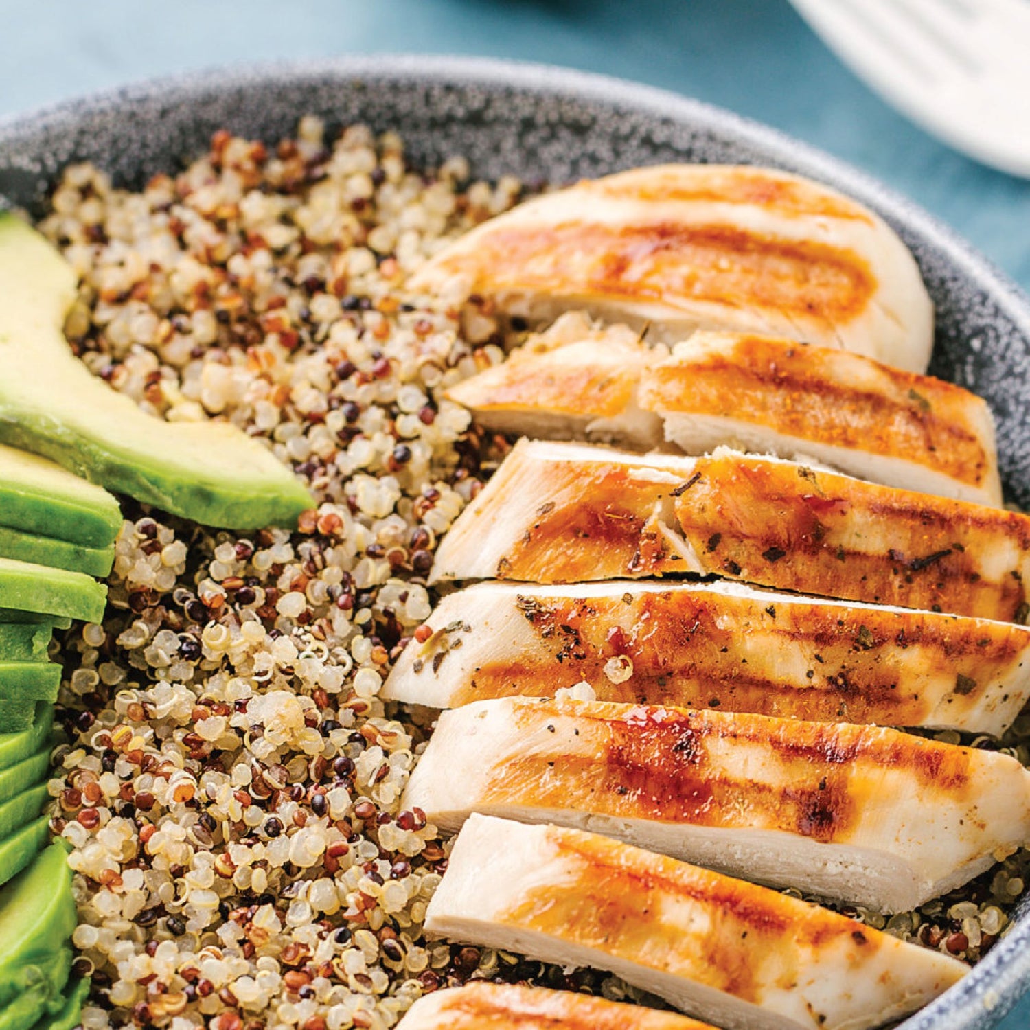 Romanesco Chicken & Quinoa Pilaf