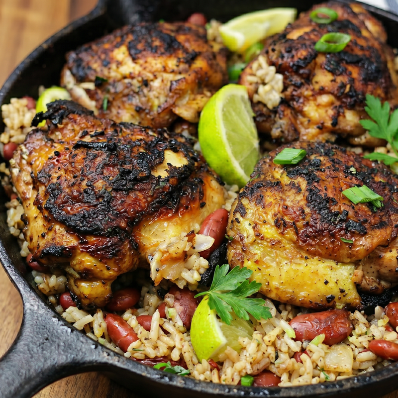 Southern Jerk BBQ Chicken