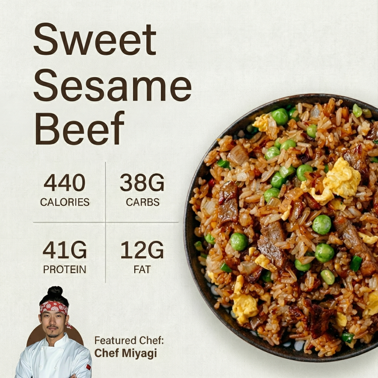 Sweet Sesame Beef