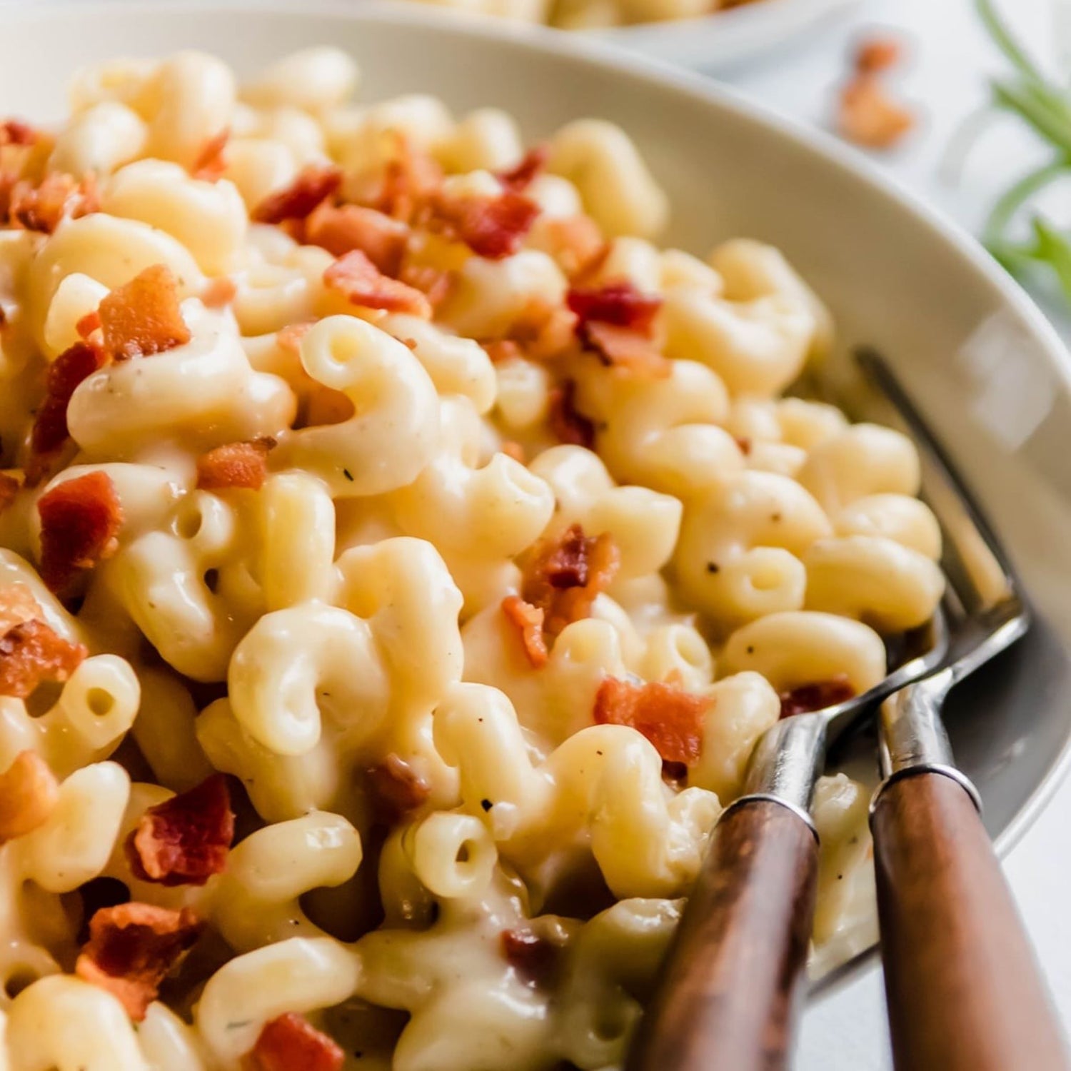 Protein Bacon Mac & Cheese