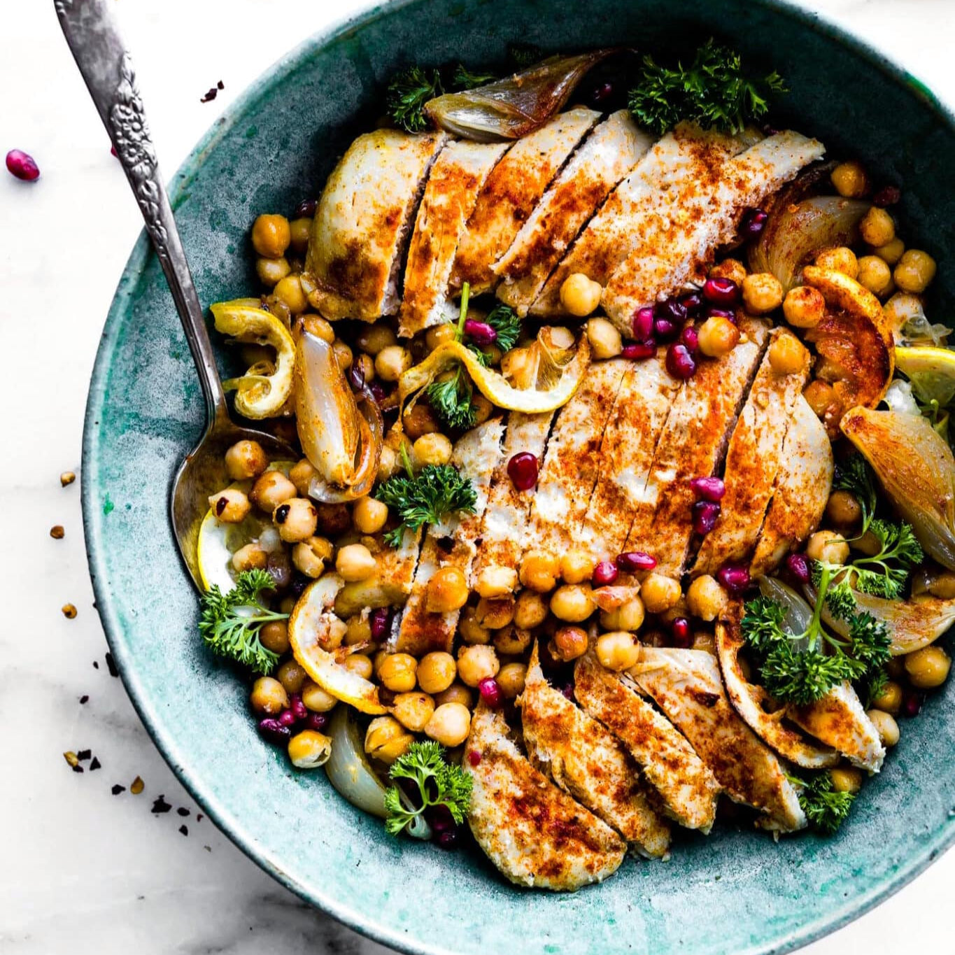 High-Protein Mediterranean Bowl