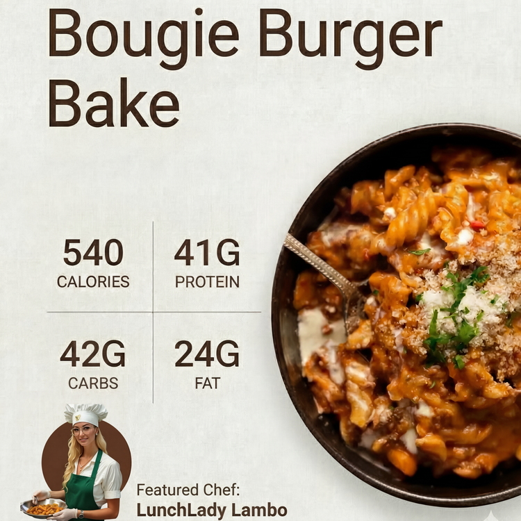Bougie Burger Bake