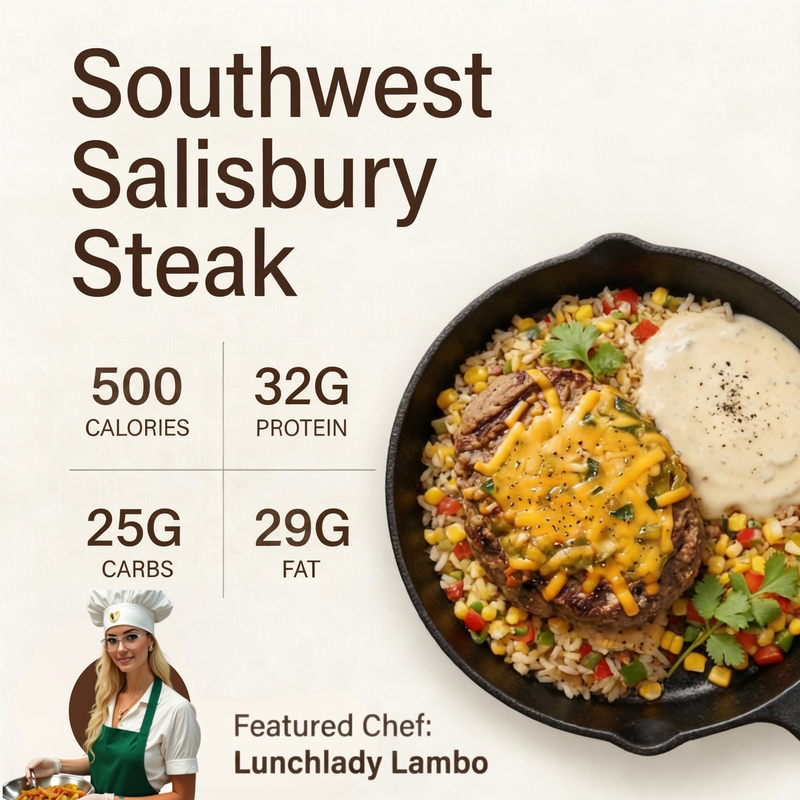Southwest Salisbury Steak
