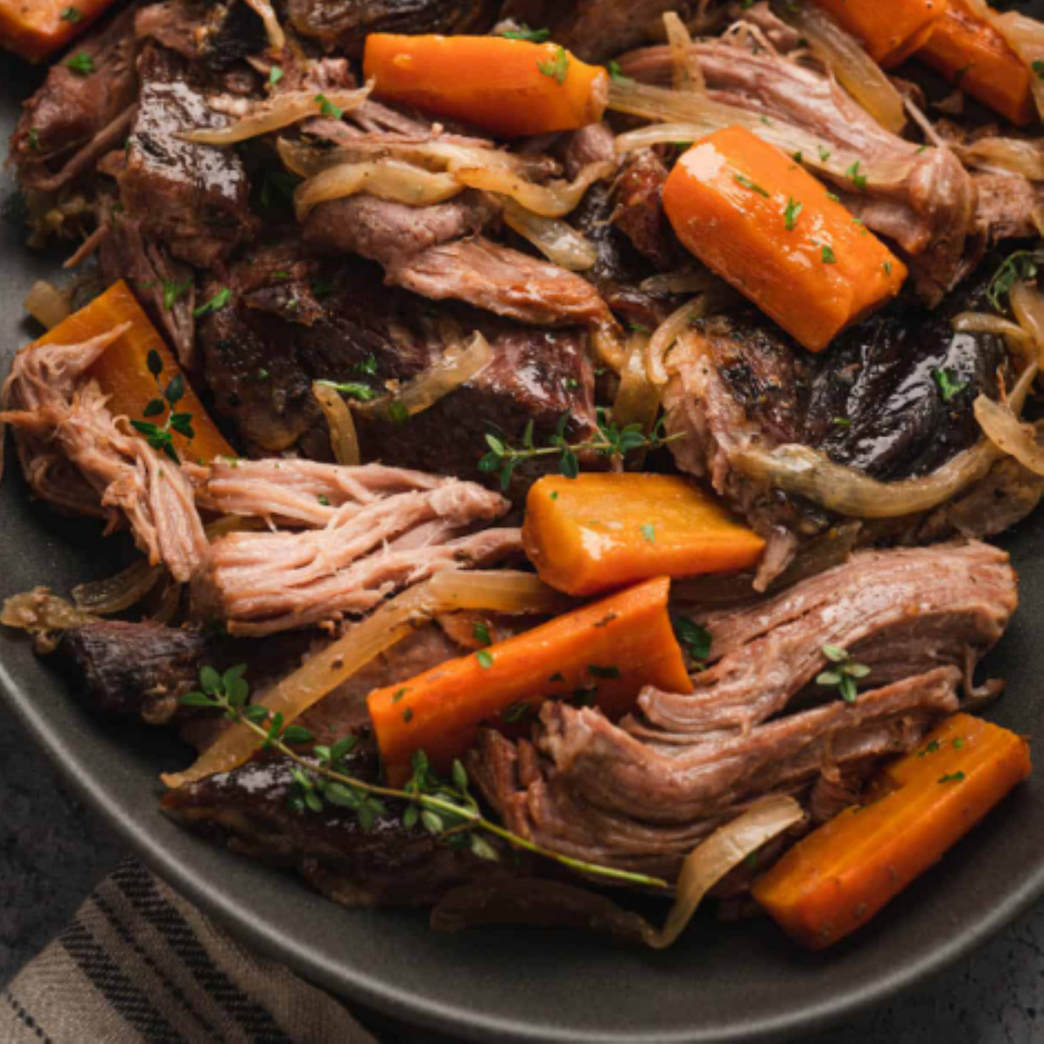 Pork & Roasted Carrots