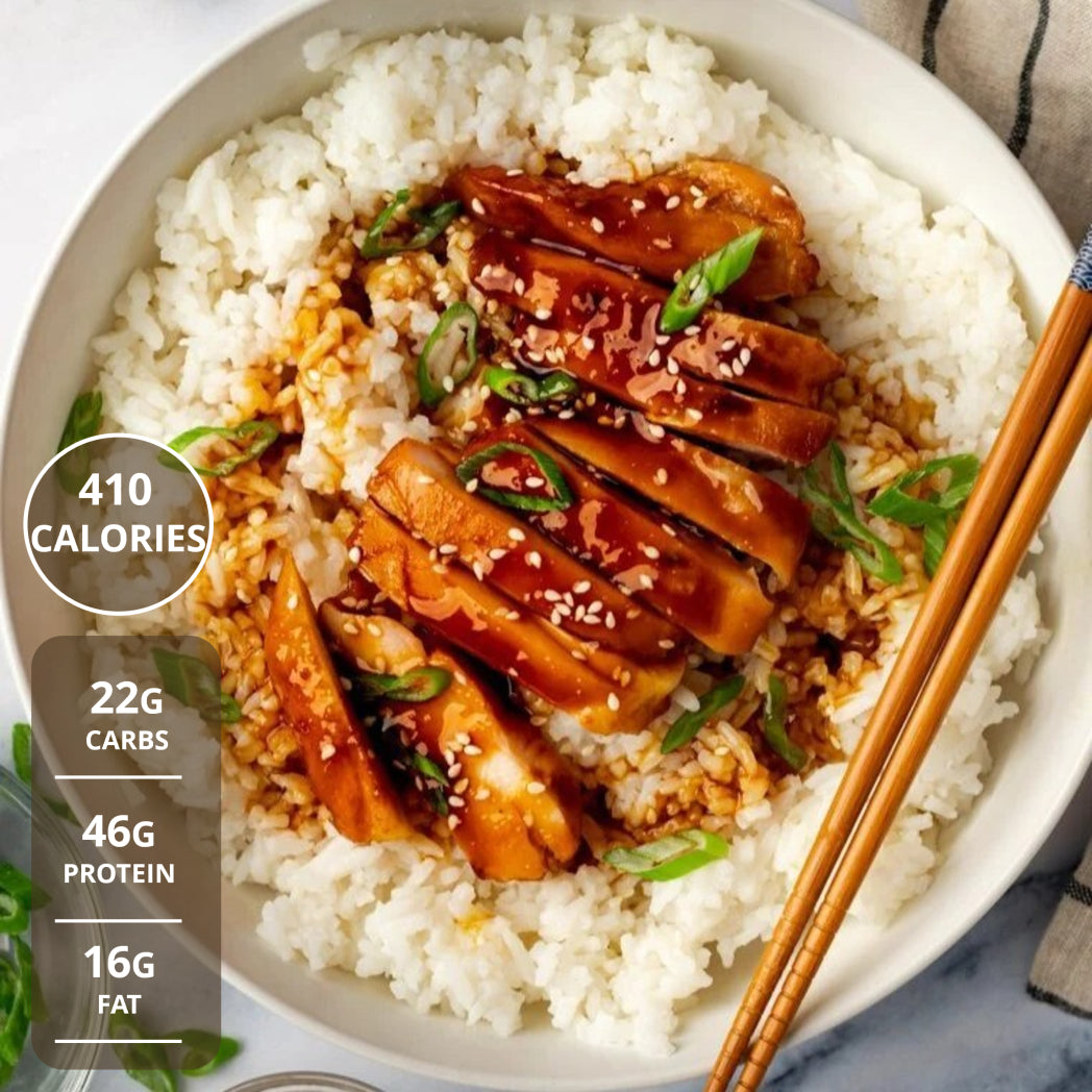 Sake Chicken & Keto Rice